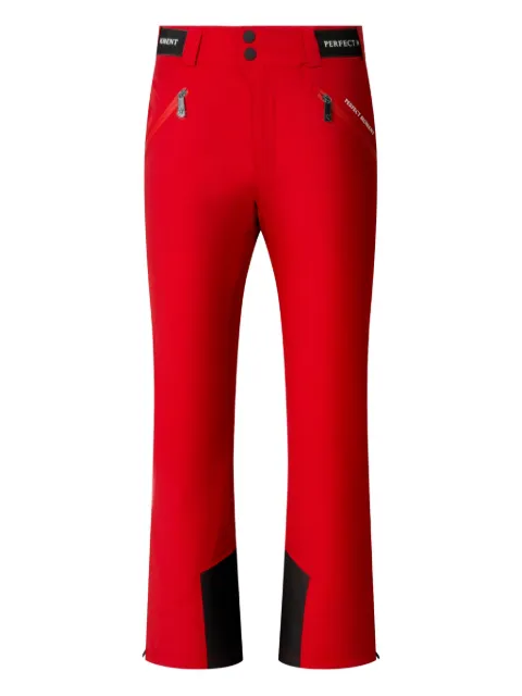 Perfect Moment button ski trousers Red M10004271702