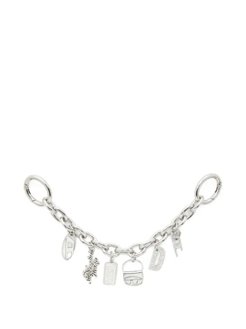Diesel charms chain-d s keyring Silver X10798P9132