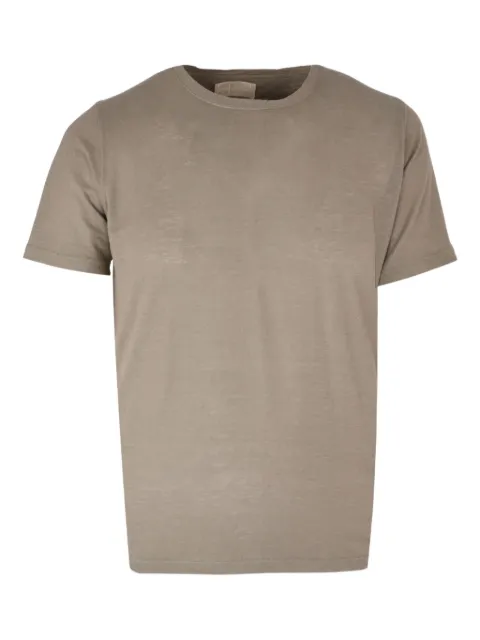 120% Lino round neck T-shirt Neutrals 32ELIM7186000G308P
