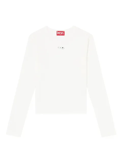 Diesel T-Uncutieslong-Od T-shirt White A199160AHQH