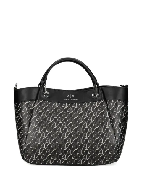 Armani Exchange logo tote bag Black XW000393AF17145
