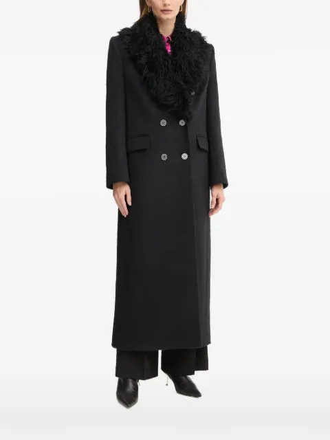 Versace Jeans Couture double-breasted coat Black 79HAT418N0342