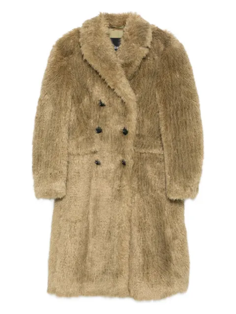 Andersson Bell Fields faux-fur coat Green AWA727W