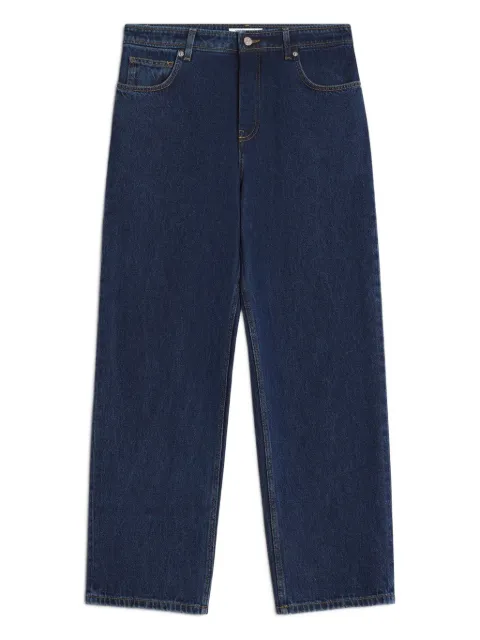 Maison Kitsuné straight-leg jeans Blue PM01124WD4019P471