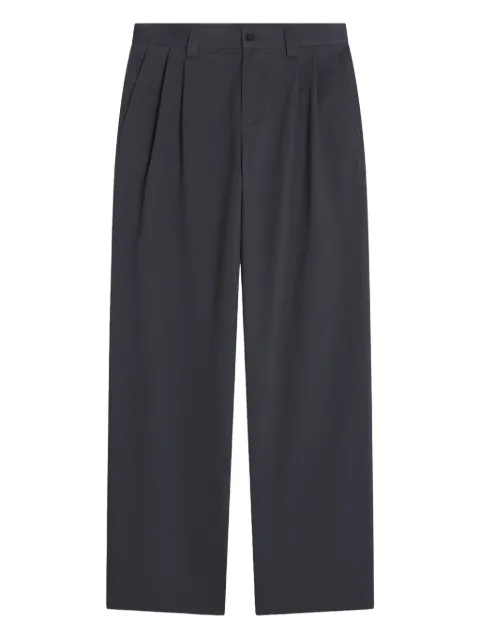 Maison Kitsuné pleated tailored trousers Grey PM01125WW9043P180