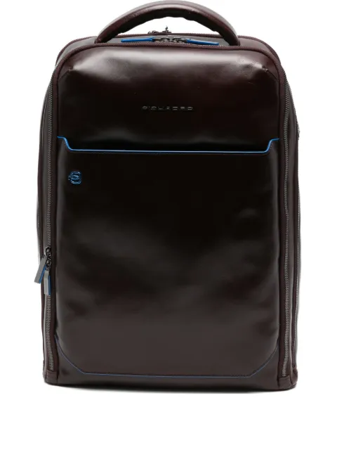 PIQUADRO zipped backpack Brown CA6817B2
