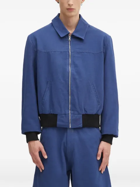 Sky High Farm zip bomber jacket Blue SHF07J021