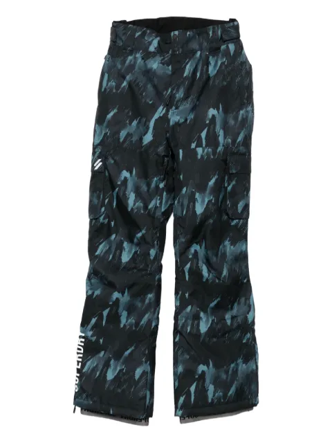 Superdry Rescue camouflage trousers Black MS110123A7JK