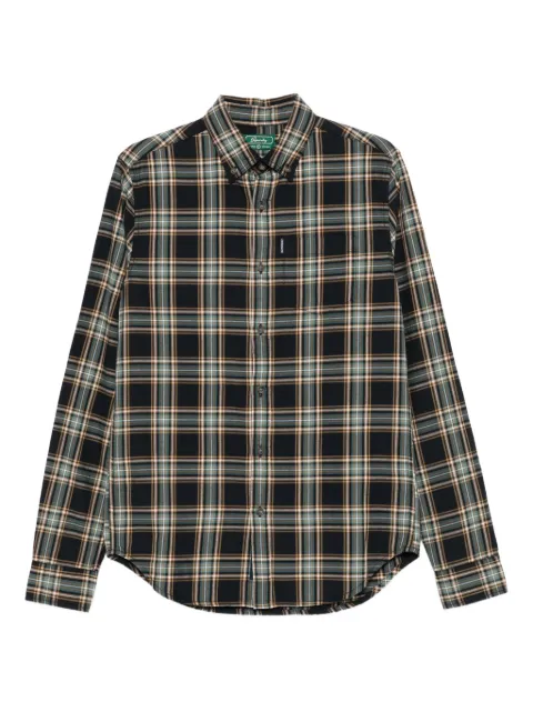 Superdry plaid-check button shirt Green M4010737A
