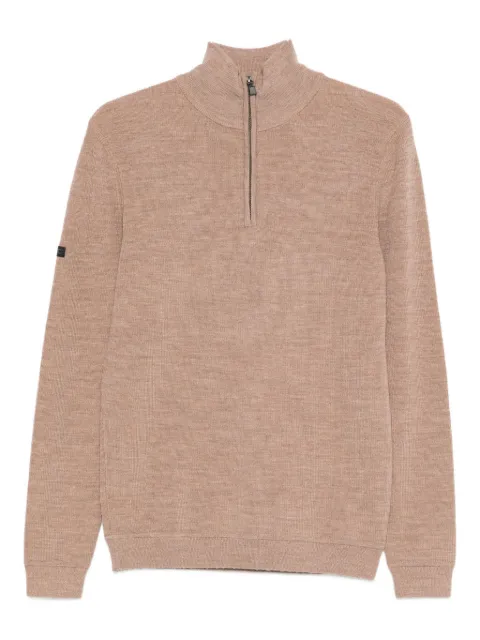 Superdry zip-neck sweater Neutrals M6110515AO6F