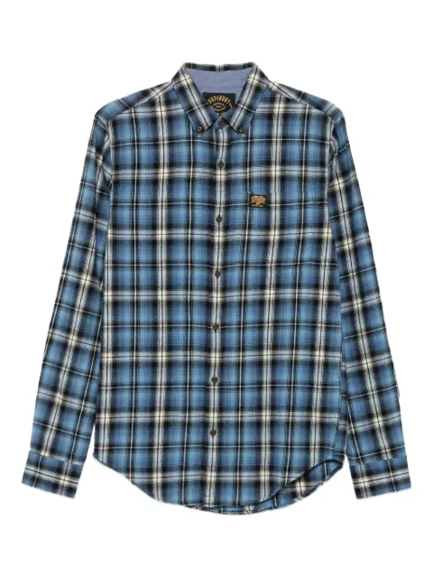 Superdry checked shirt Blue M4010727A