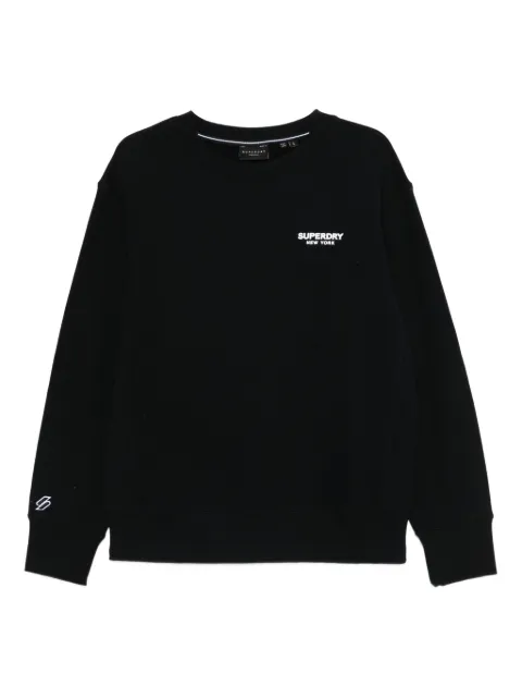 Superdry logo-print sweatshirt Black M2013479A