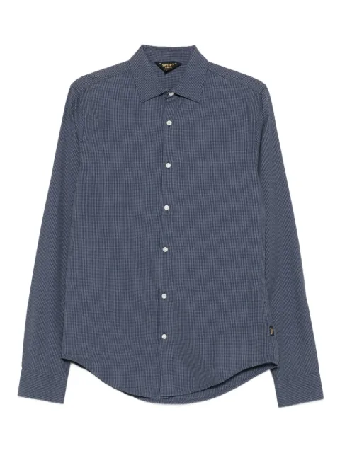 Superdry button-up cotton shirt Blue M4010710A