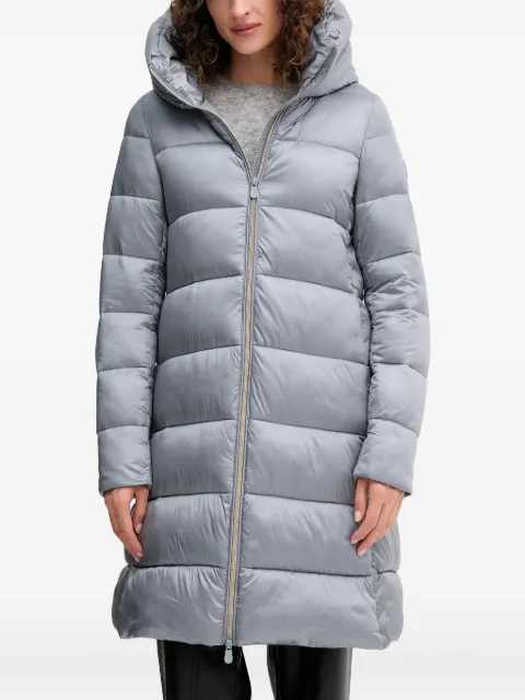 Save The Duck Lysa hooded padded coat Grey D40279WIRIS21