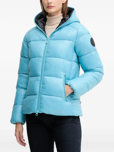 Save The Duck Lois hooded padded jacket Blue D38090WLOVE21