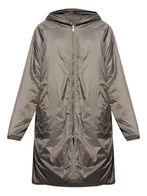 Rick Owens DRKSHDW hooded zip coat Grey DU02E7973NP
