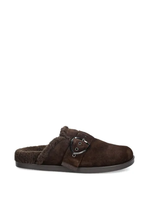 Blauer buckle-strap loafers Brown F5GLADE04