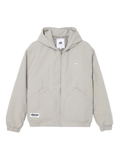 CHOCOOLATE logo-embossed jacket Grey B1XJKM00114X
