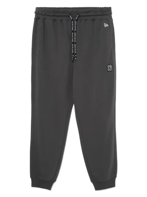 NEW ERA CAP logo-embossed trousers Grey NERPTM00300X