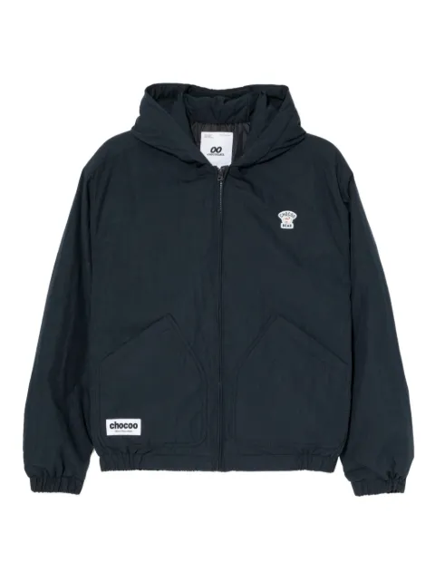 CHOCOOLATE logo-embossed jacket Blue B1XJKM00114X