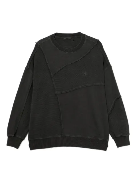 FIVE CM logo-patch sweatshirt Black 5CXSWM00358X