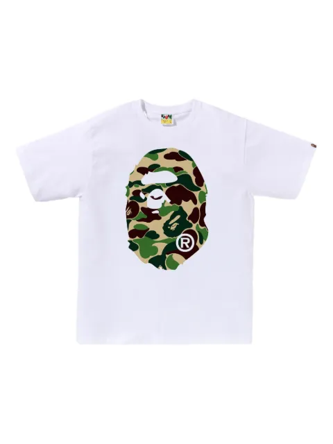 A BATHING APE® logo-print T-shirt White 001TEL801006M