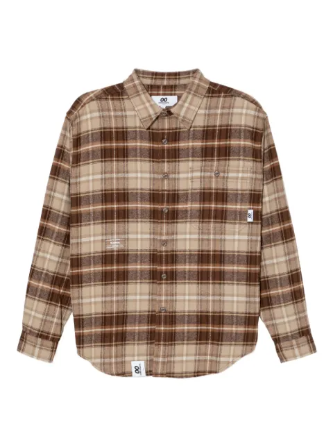 CHOCOOLATE checked shirt Neutrals B1XSTM00142Y