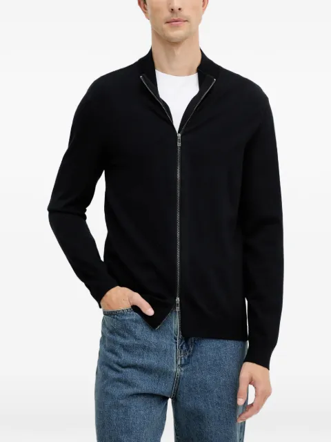 Armani Exchange zip-fastening cardigan Blue XM001279AF10454