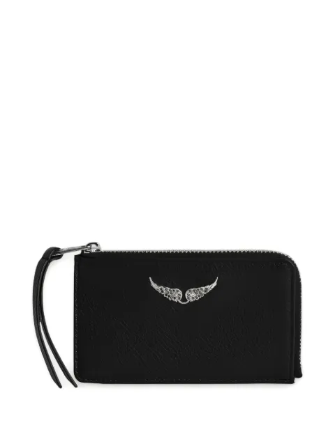 Zadig&Voltaire ZV card holder Black LWSG00011