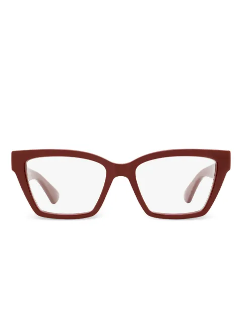 Gucci Eyewear squared-frame glasses Red 30015504003
