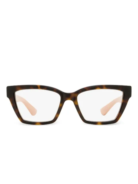 Gucci Eyewear squared-frame glasses Brown 30015504005