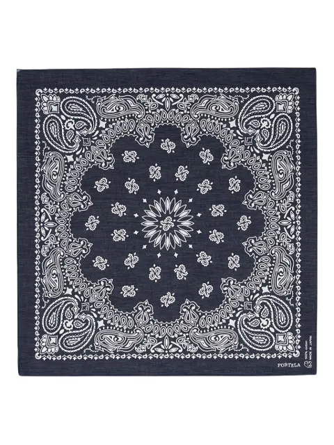 Fortela paisley bandana Blue BANDANAPAISLBLU