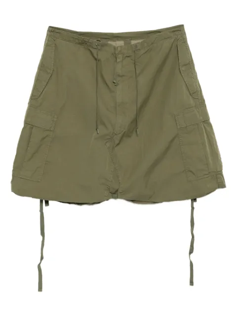 Junya Watanabe MAN drop-crotch shorts Green WPP9021001
