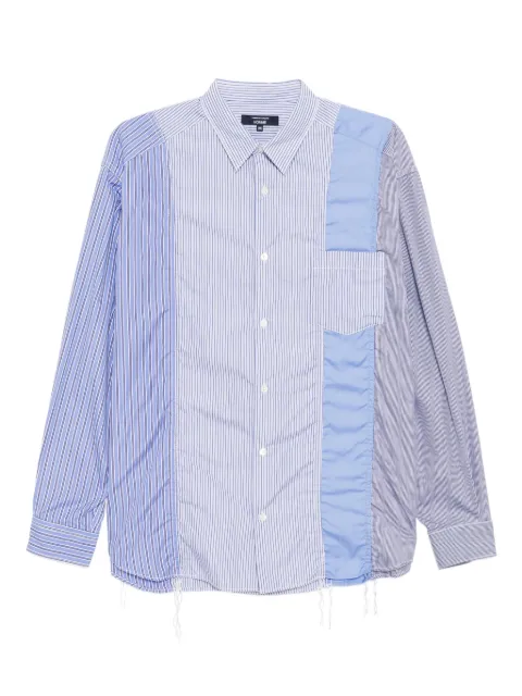 Comme des Garçons Homme striped shirt White HPB0020511