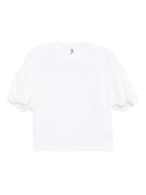 Noir Kei Ninomiya cotton T-shirt White 3PT0100511WHT