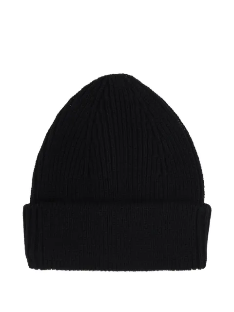 Roberto Collina ribbed-knit beanie hat Black 253M02151M0209