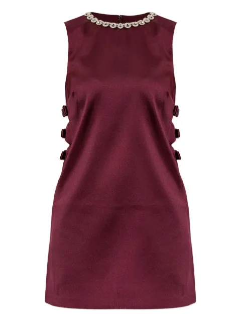 Self-Portrait cut-out mini dress Red SC25022SBU