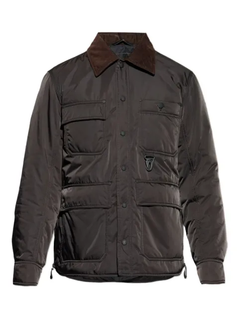 Moncler Grenoble Waterton corduroy-collar padded jacket Brown K20971G000095988K