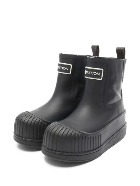 Louis Vuitton Pre-Owned Polar Line ankle boots Black 1000278CL0291