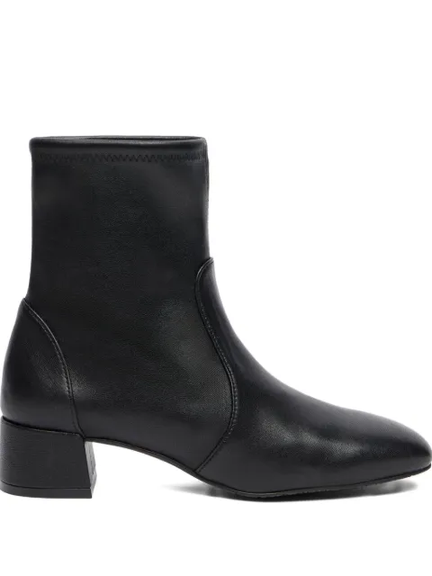 Stuart Weitzman 50mm Maeve block-heel boots Black SM437SRLBLK