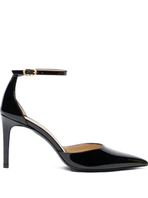Stuart Weitzman 85mm Power pumps Black SM491PATBLK