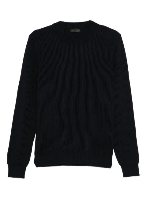 Roberto Collina crew neck sweater Blue 253M02101M0210