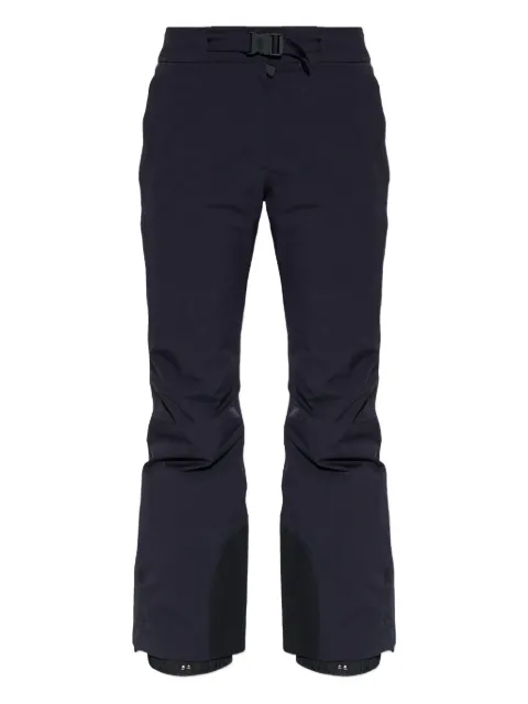 Moncler Grenoble buckle-detail padded trousers Blue L20982G0001053066