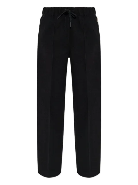Moncler Grenoble drawstring logo track pants Black K20988H0000189B08