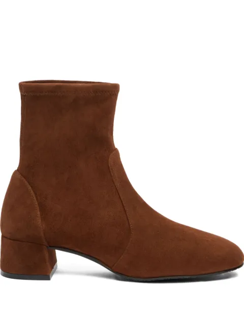 Stuart Weitzman 50mm Maeve ankle boots Brown SM436SUSXDQ
