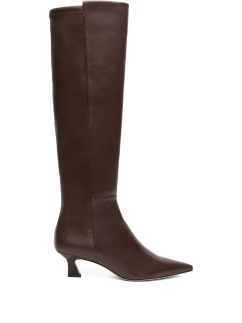 Stuart Weitzman 50mm Vinnie boots Brown SM444DNNWAL