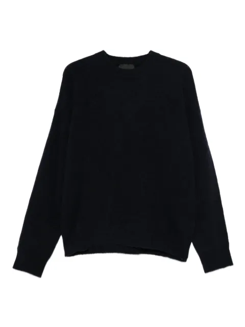 Roberto Collina brushed-effect jumper Blue 253M14101M1410