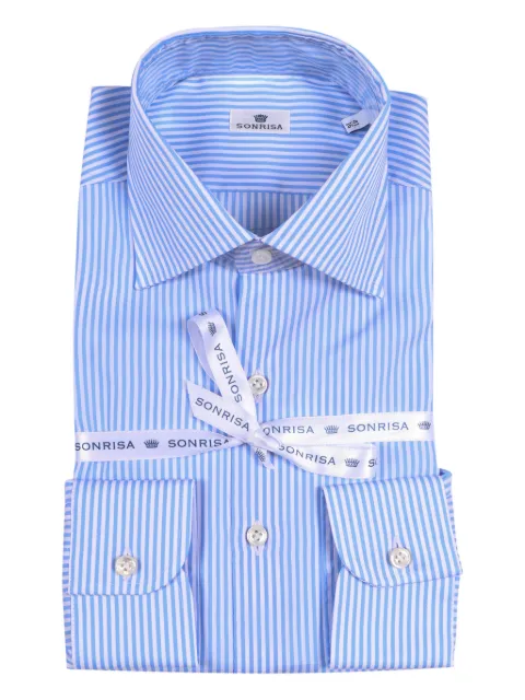 Sonrisa striped shirt Blue B780M25512
