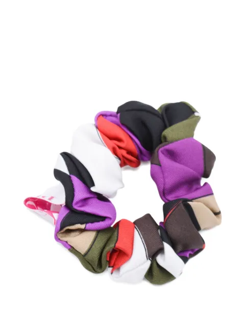 PUCCI silk scrunchie Purple 5UGL305U041