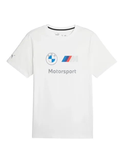 PUMA x BMW motorsport logo-print T-shirt White 62131402